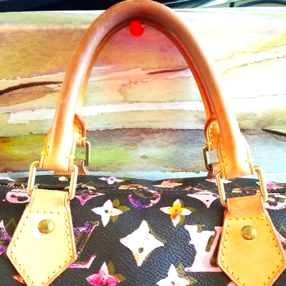 LOUIS VUITTON Richard Prince Watercolor MULTI Aquarelle Monogram Speedy 35 2008 - Picture 8 of 16